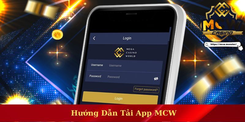 Các thao tác tải app MCW